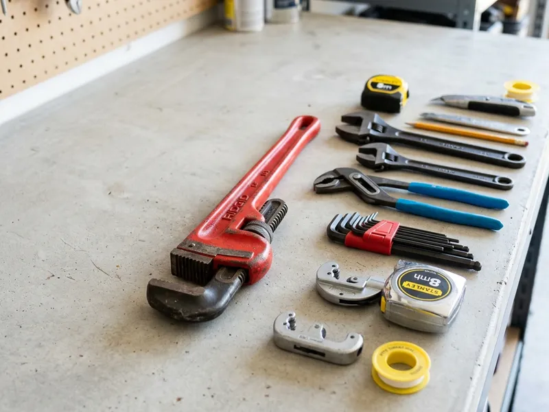 Professional plumbers in Woodland, MS equipped with top-tier tools for residential and commercial plumbing services.
